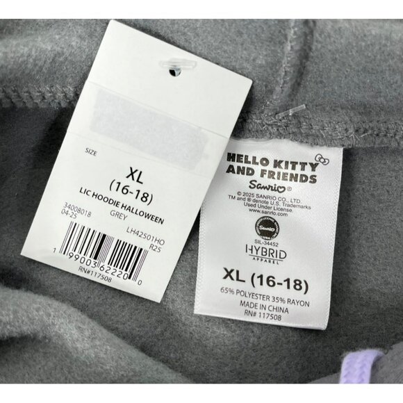 Hello Kitty & Friends Character Graphic Hoodie XL 16-18 - Picture 9 of 10